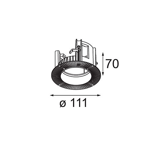 Recessed Ring
